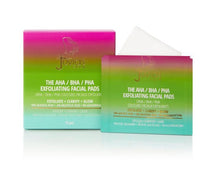 Load image into Gallery viewer, The AHA/BHA/PHA Exfoliating Facial Pads by Juvia’s
